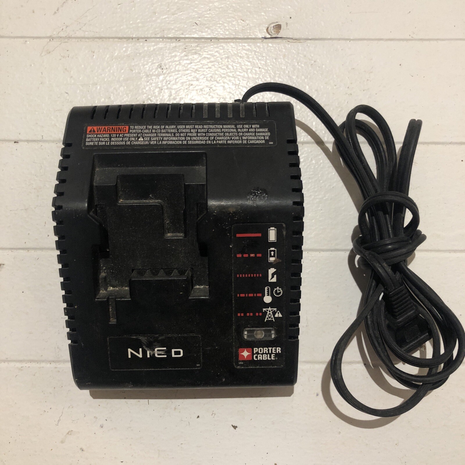 Porter Cable Battery Charger PCMVC Type 2 9.6 -18V NICD