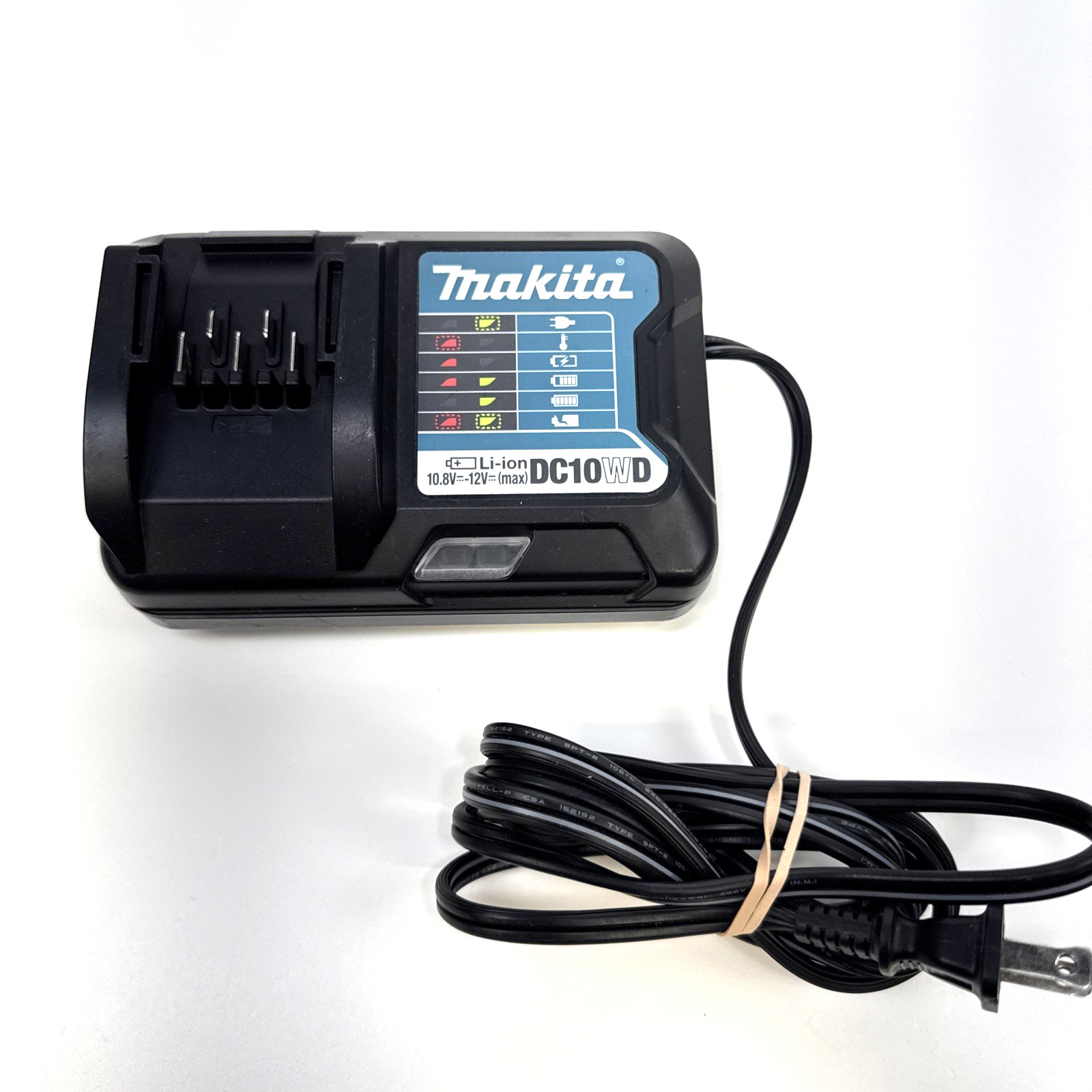 Makita DC10WD CXT 12V Li-Ion Charger, Black/Blue (Tested)