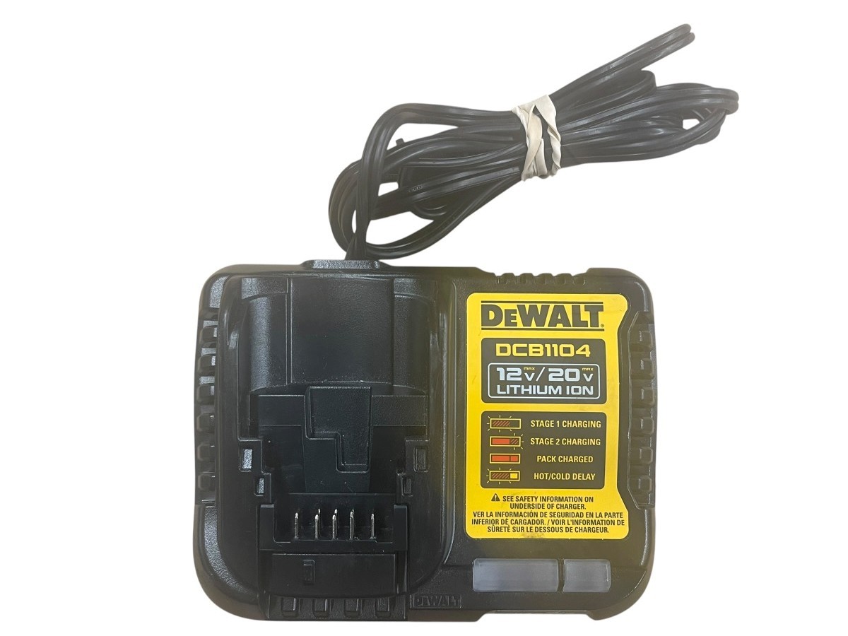 Dewalt DCB1104 12V 20V Max Battery Charger w/5AH BATTERY(AL-JEM) (PPJ061620)