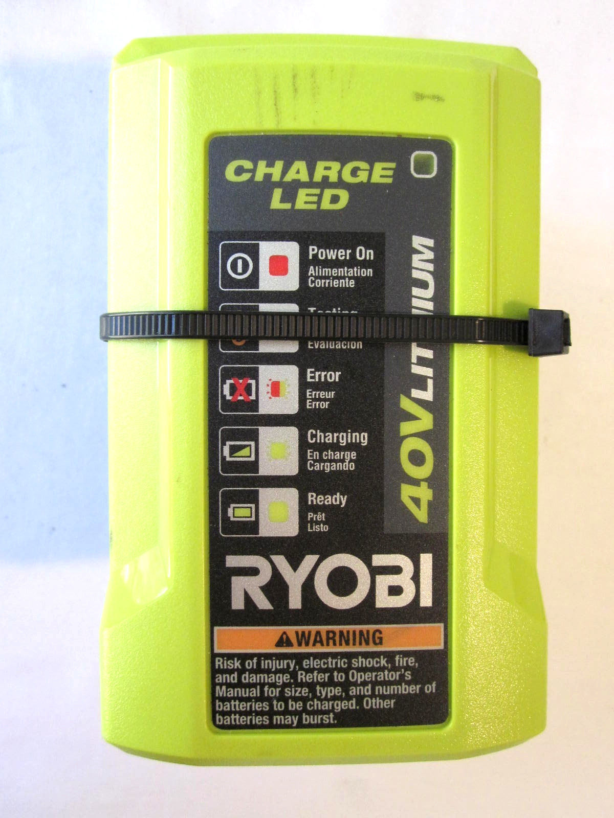 RYOBI OP404VNM 40V 40 Volt Lithium Ion Compact SLIM Battery Charger