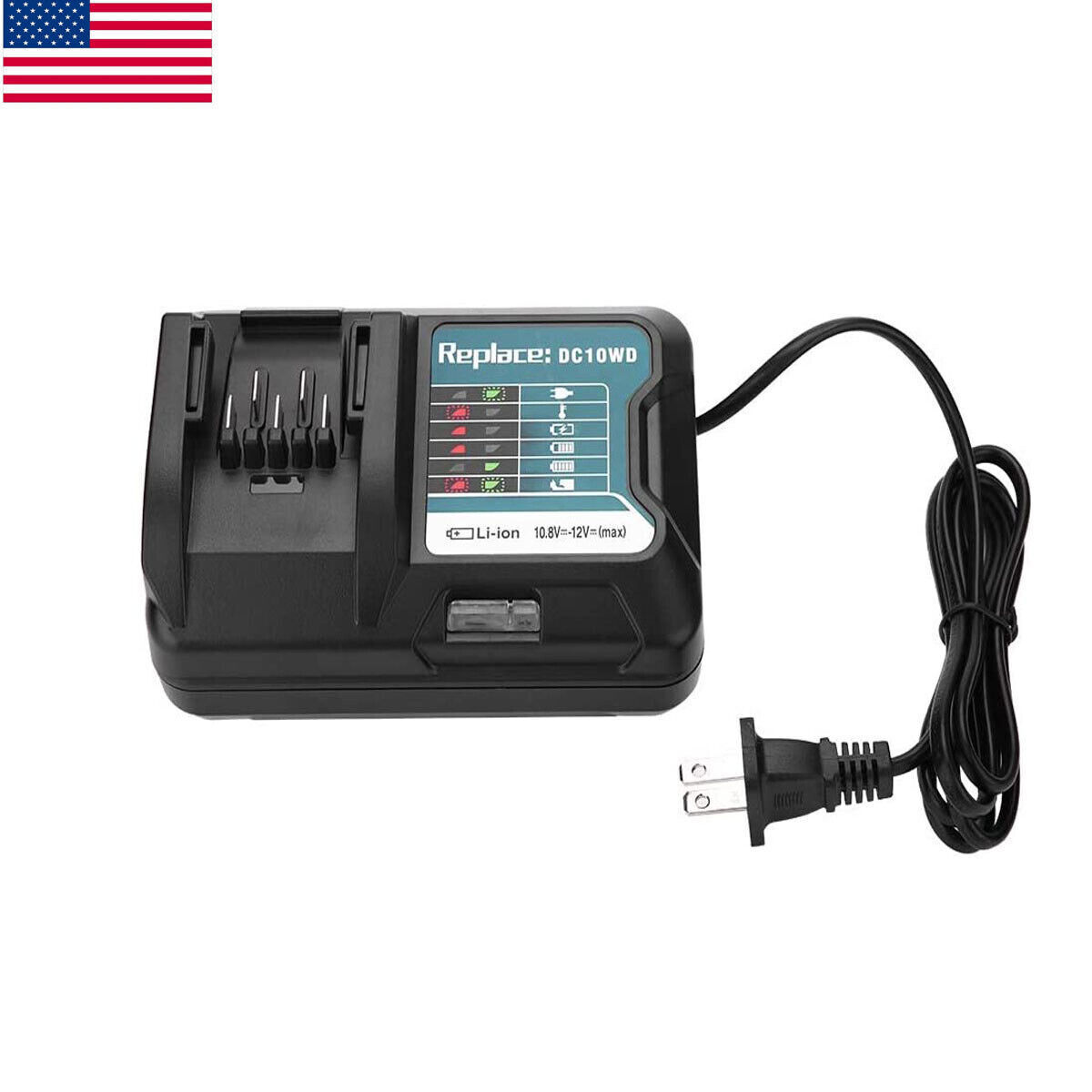 4.0Ah Makita Battery 12V 10.8V BL1021B BL1041B BL1020 BL1040 1015 Charger 2.0Ah
