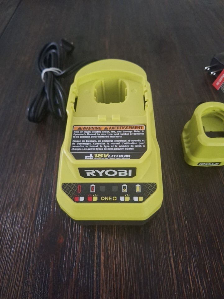 Genuine Ryobi One+ 18V Lithium Ion Battery Chargers PCG002 & P119 UB