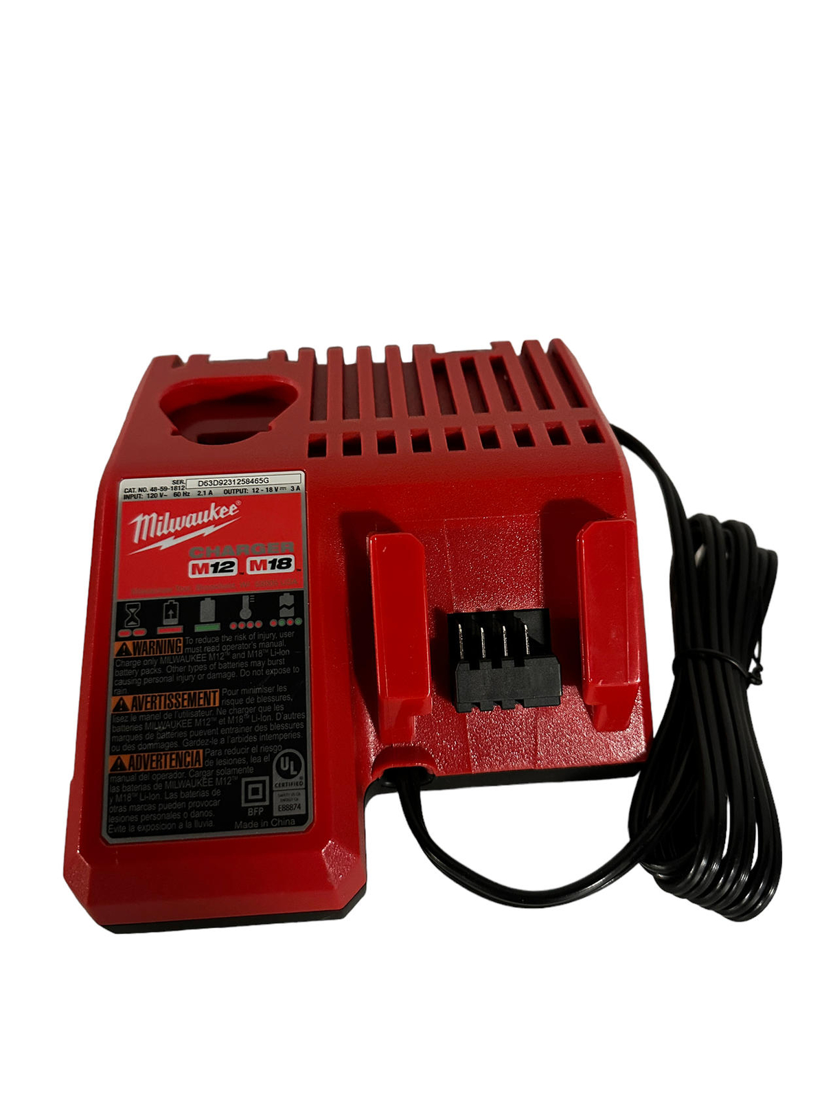 Milwaukee (48-59-1812) 18V M12 M18 Charging Station