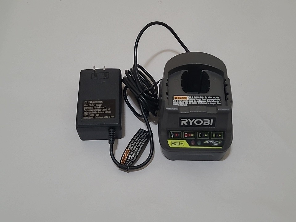 RYOBI P118B 18V ONE+ Charger – Open Box Not Used Free Shipping .