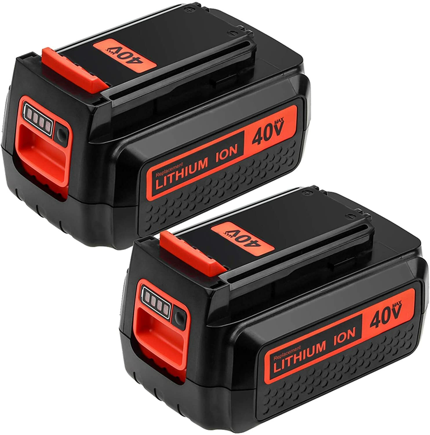 40 Volt for Black and Decker 40V Max Lithium Battery LBX2040 LBXR36 / Charger