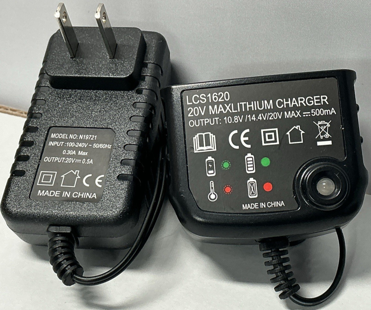 Charger for Black & Decker LCS1620 20V Lithium Battery Charger FOR LBXR20