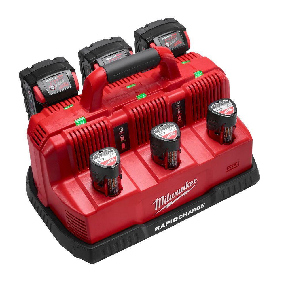 M12 and M18 12-Volt/18-Volt Lithium-Ion Multi-Voltage 6-Port Sequential Rapid 3