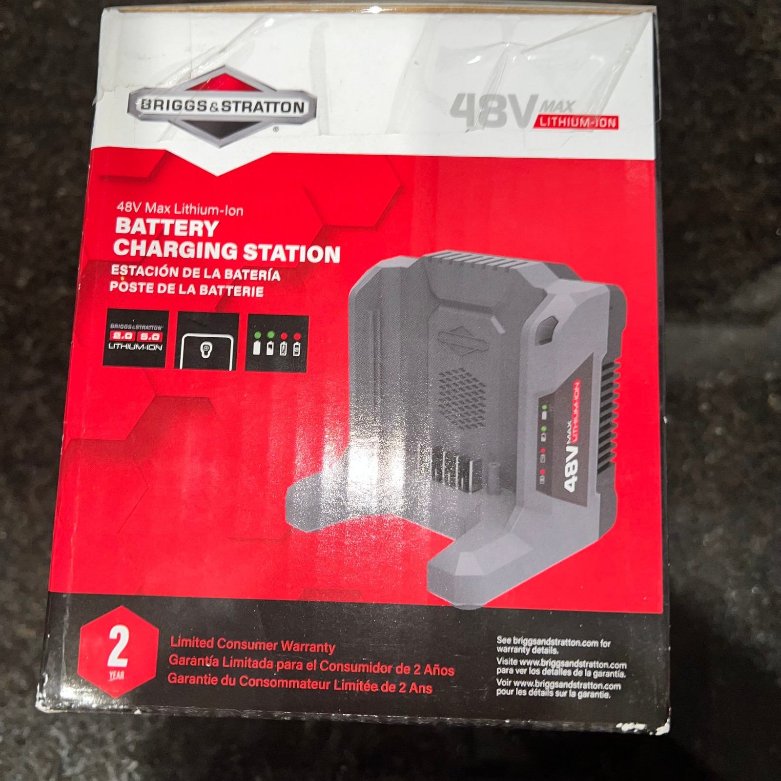Briggs & Stratton battery charging station 48V Max Lithium Ion