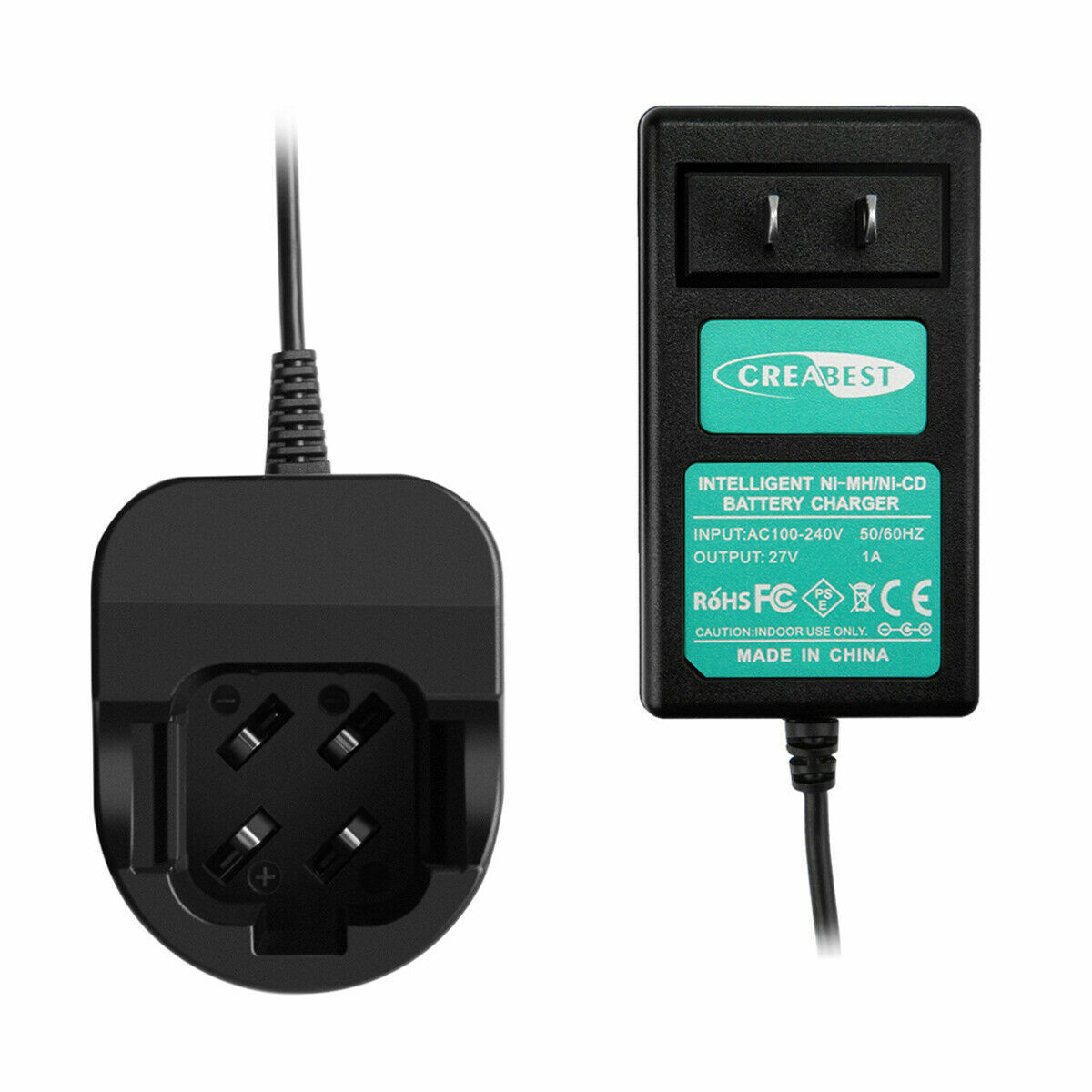 4.8/7.2V Ni-MH Battery Charger For Dremel 757-01 7700-01 7700-02 755-01 7300-PT