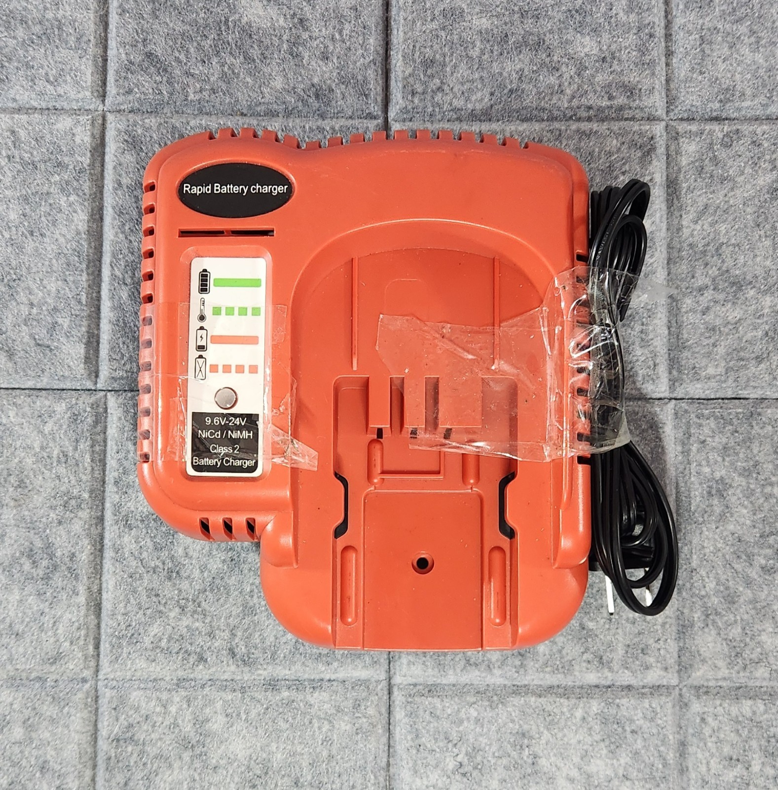 BDFC240 Rapid Battery Charger 9.6V-24V Battery