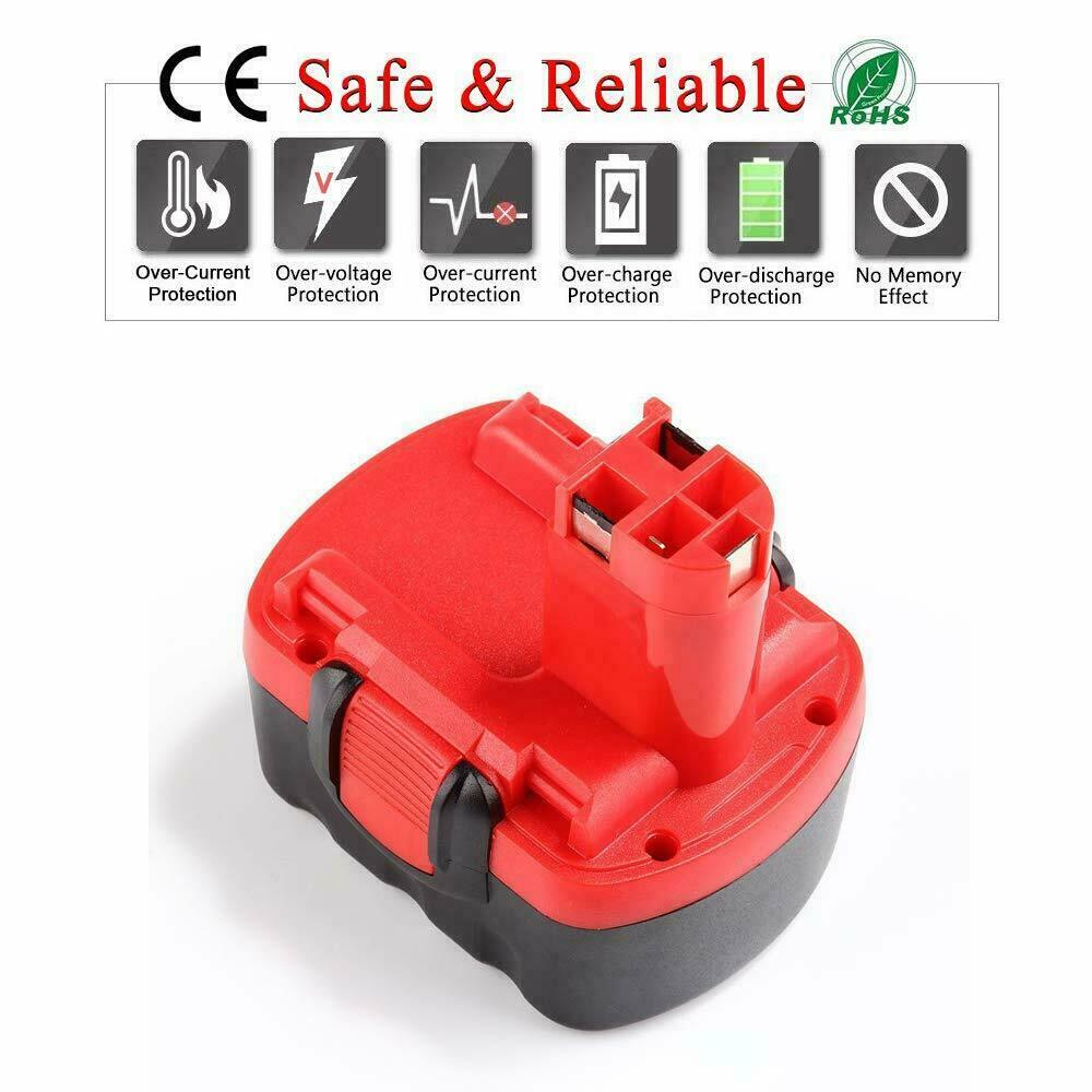 2Pack 14.4V 4.6Ah Battery for BOSCH BAT140 Cordless BAT038 BAT040 BAT038 BAT159