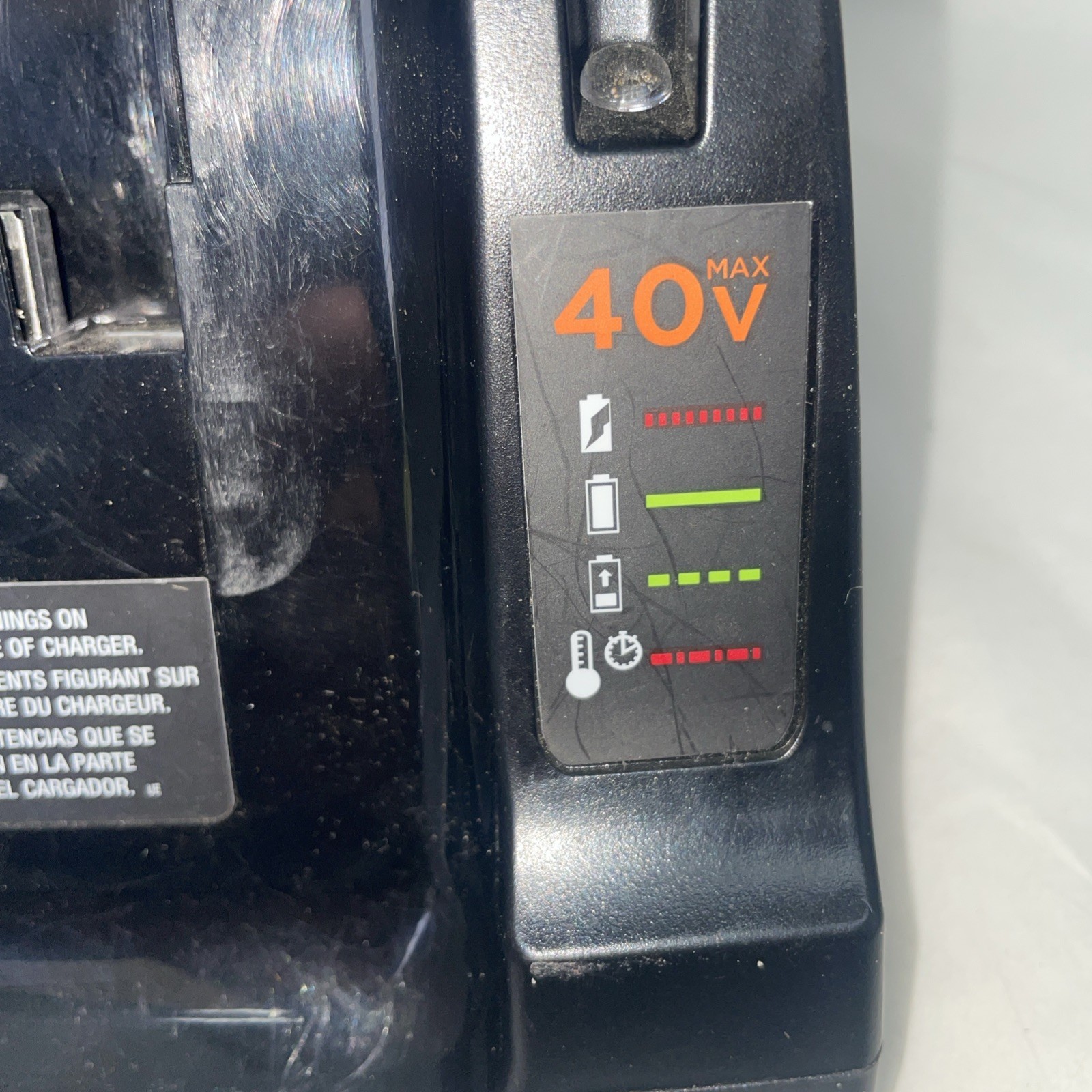 Black & Decker LCS40 Type 1 Lithium Ion Fast Battery Charger Type Charging Dock