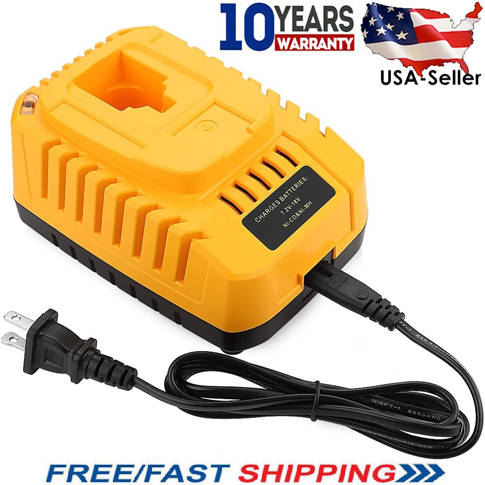 DC9310 Charger for Dewalt 7.2V-18V XRP Battery Ni-Cd/Ni-Mh DC9096 DC9098 Newest