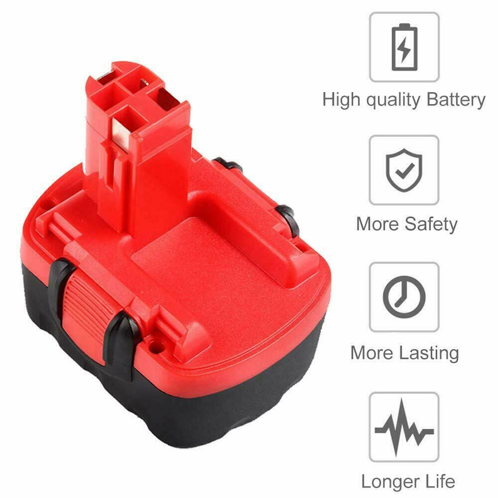 2Pack 14.4V 4.6Ah Battery for BOSCH BAT140 Cordless BAT038 BAT040 BAT038 BAT159