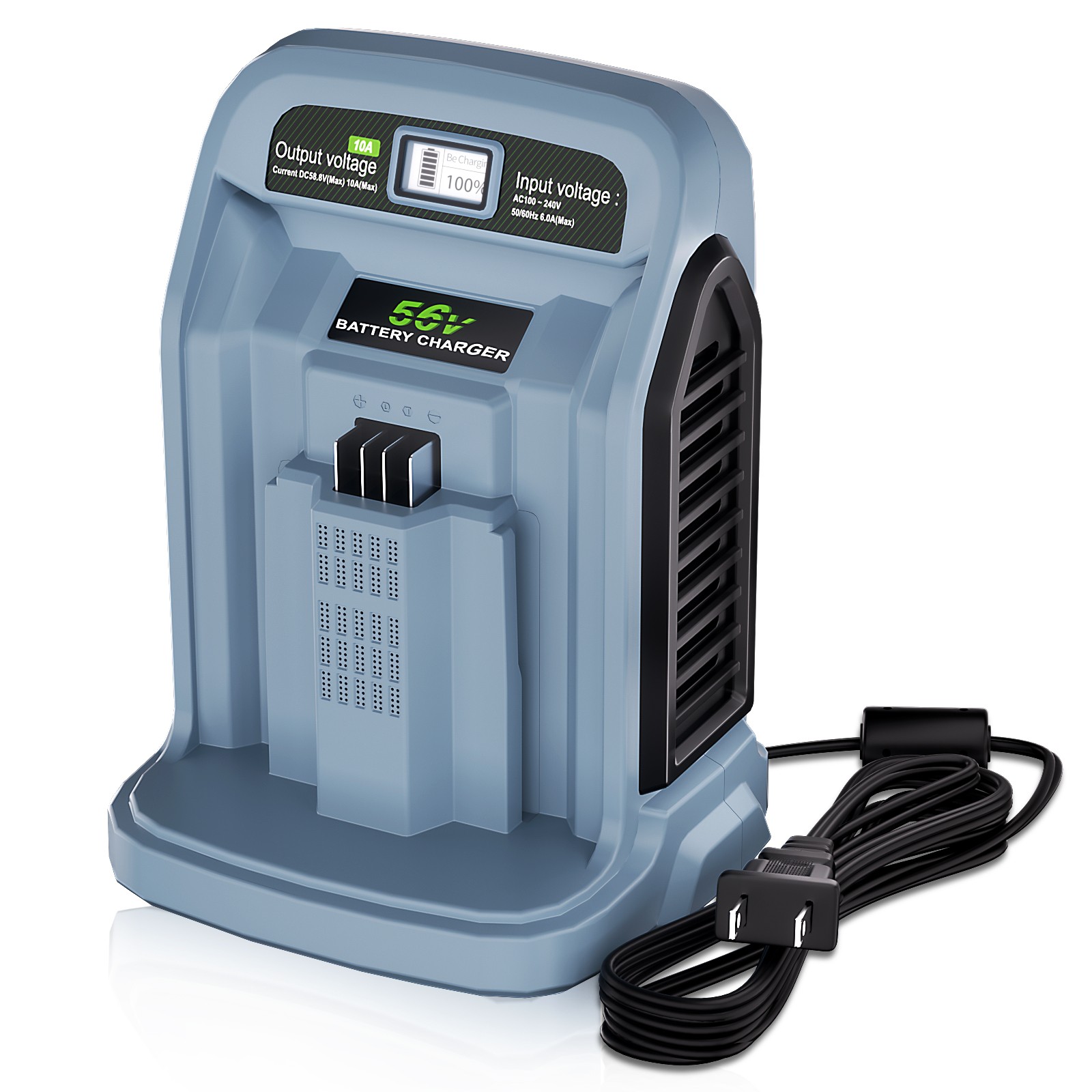 10A CH5500 Rapid Fast Charger For EGO Power+ 56V Battery BA2800 BA4200 BA1400