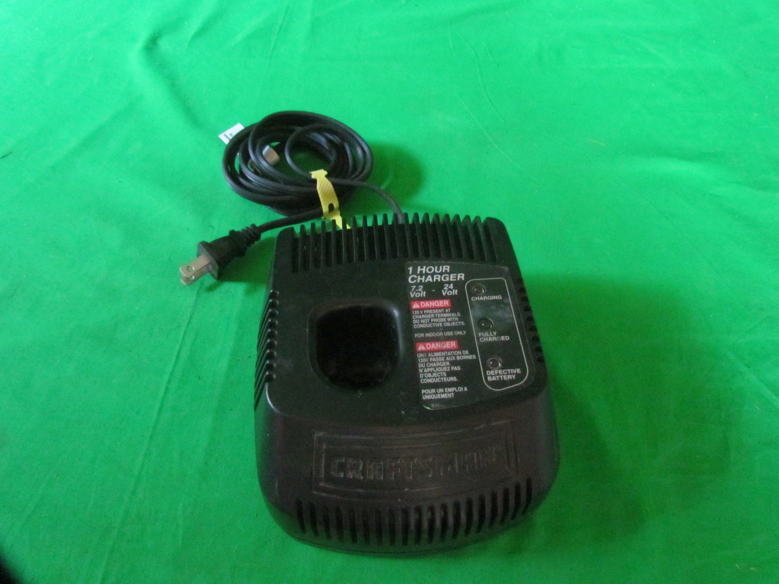 Craftsman OEM Genuine FAST 1 Hour 7.2V-24V Battery Charger Model 1425301