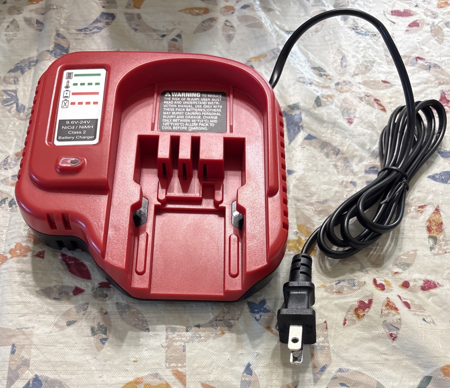 Charger For Black and Decker 9.6V 12V 14.4V 18V 24V HPB18 Battery BDFC240
