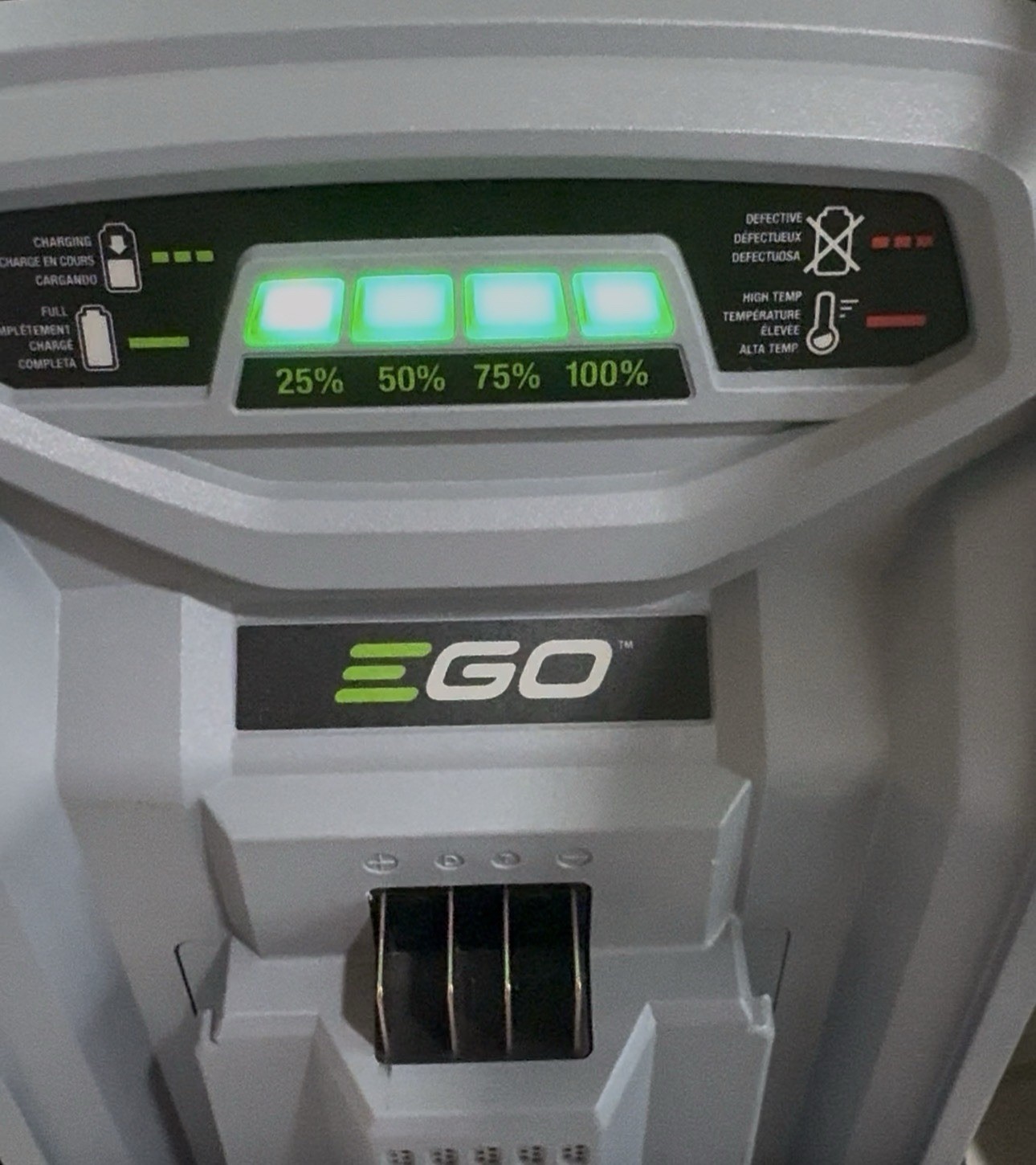 EGO Power+ Replacement CH5500 Rapid Charger 56V Battery Charger OEM ~ Powers On!