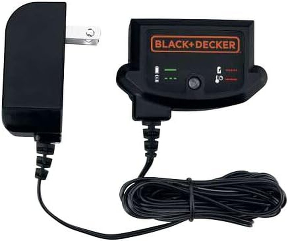 BLACK+DECKER 20V MAX Lithium Battery Charger, Compatible with 12V and 20V Batter