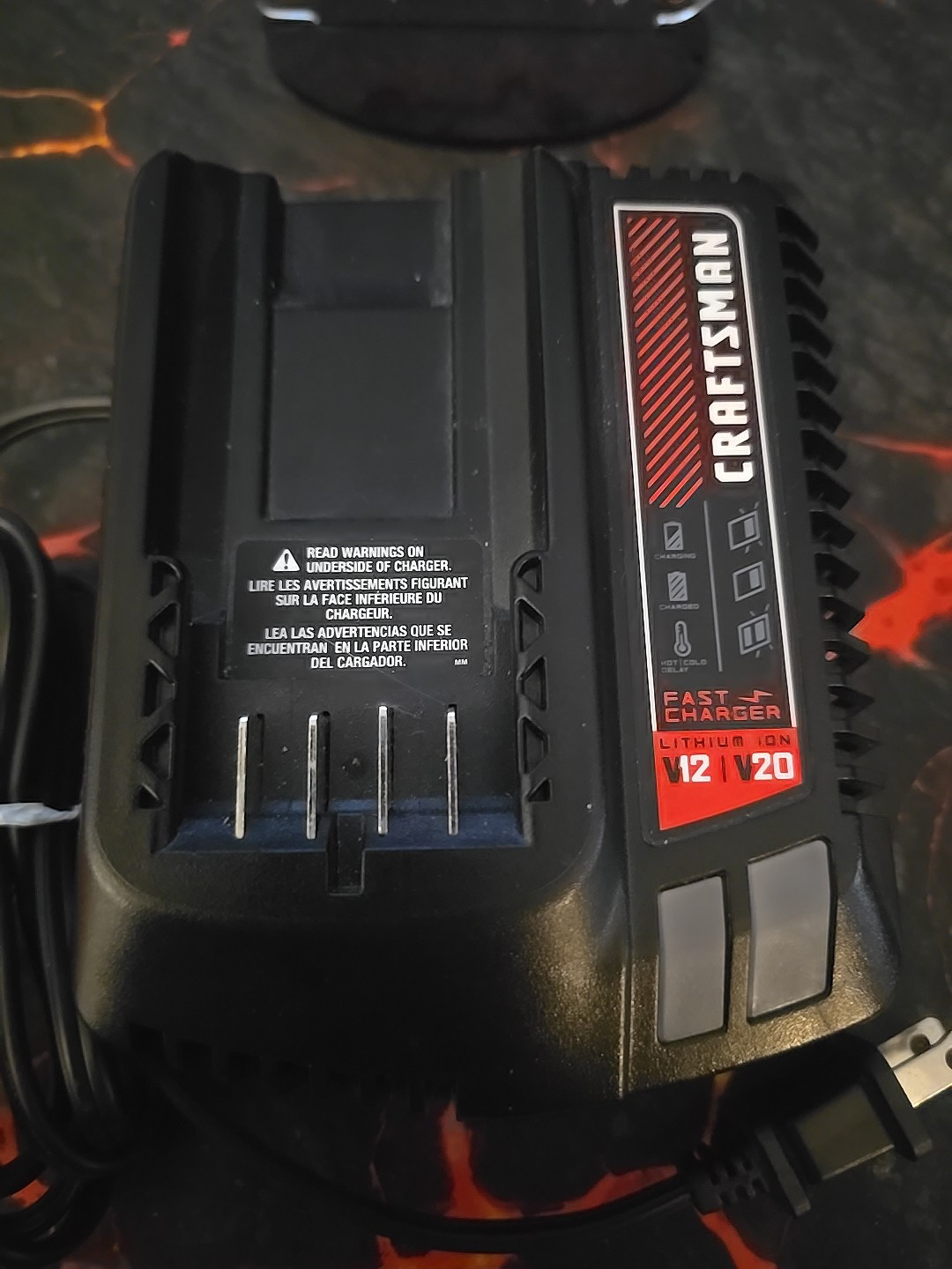 Craftsman Fast Charger CMCB104 V12 V20 Li-ion Battery New, Power Tools