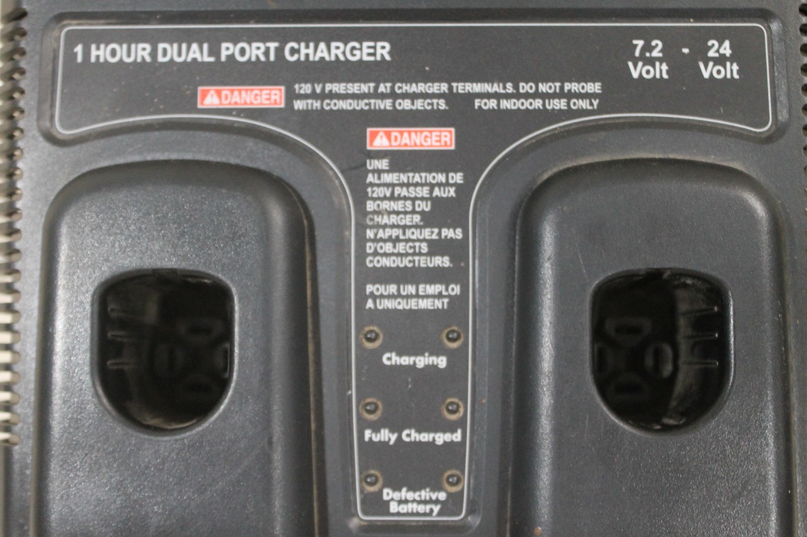 TESTED Craftsman C3 7.2-24v 1 Hour Dual Port Charger Genuine OEM 315.115730