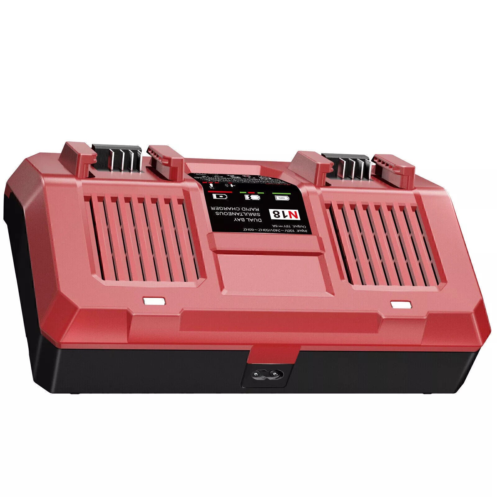 For Milwaukee For M18 For M12 48-11-1822 Dual Rapid Charger F18V Rapid Charger