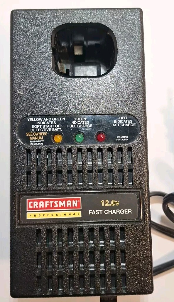 Craftsman Professional 12.0 Volt Battery Fast Charger Tested