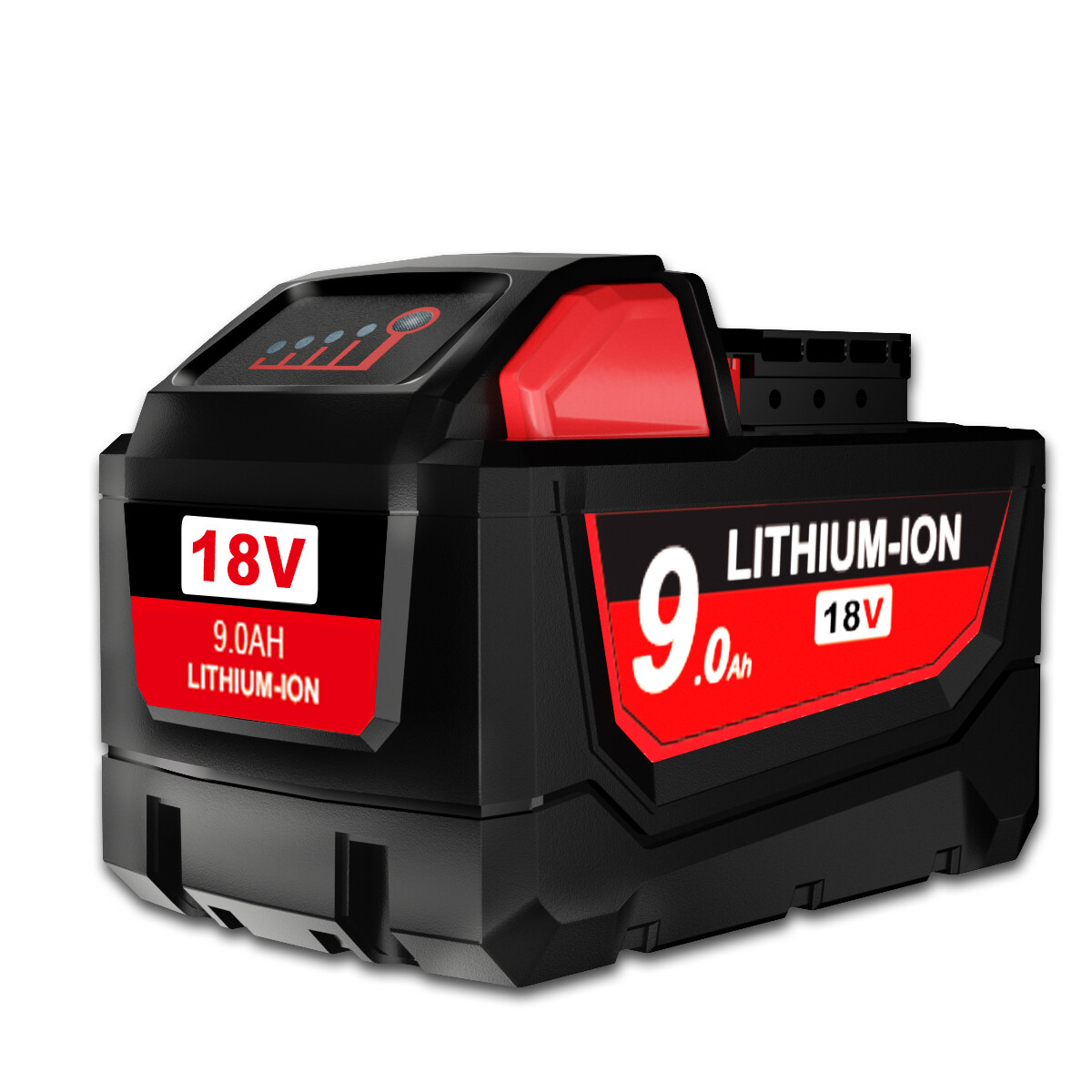 2pcs For Milwaukee For M18 Lithium 9.0AH Extended Capacity Battery 48-11-1890