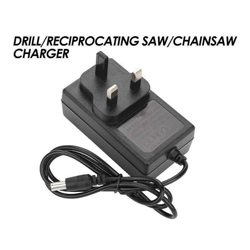 AC21-98V Replacement UK/EU Plug Power Adapter Charger For Cordless Drill Battery