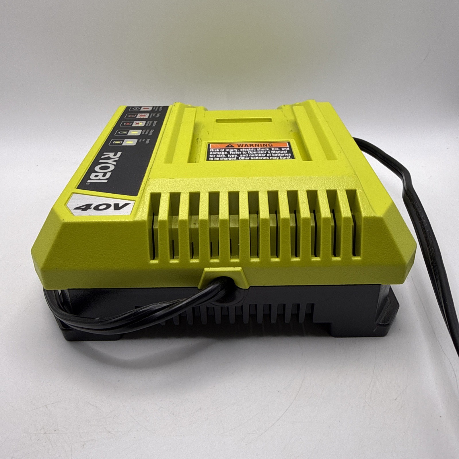 RYOBI 40V Lithium-Ion Battery Charger OP401