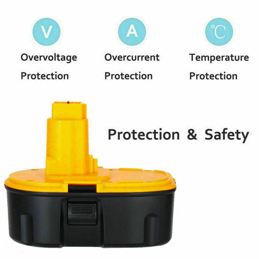 NEW For Dewalt 18 VOLT 4.8AH DC9096 DC9098 Ni-MH 18V 4800MAh Battery DC9099 US
