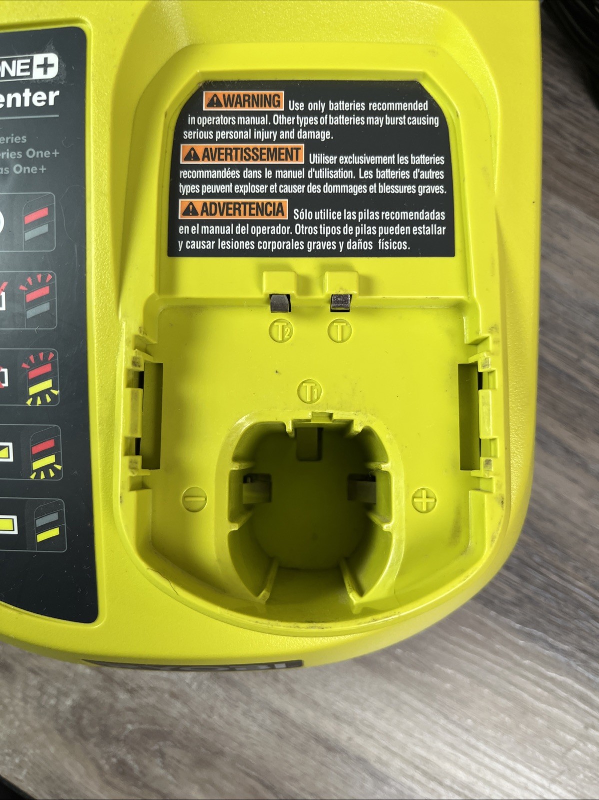 Ryobi One + Model P113 18 Volt Battery Charger