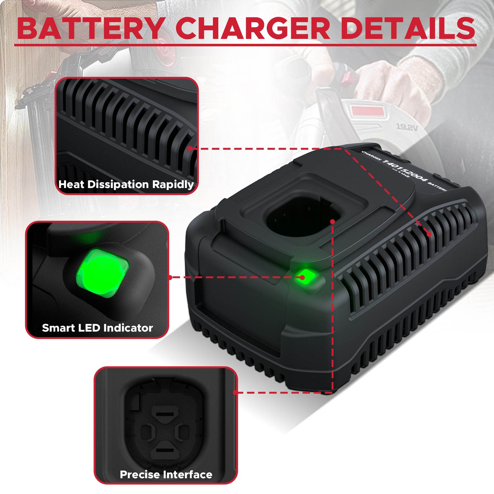 19.2Volt For Craftsman C3 Lithium ion XCP 8.0Ah Battery / Charger 11375 3.5Ah