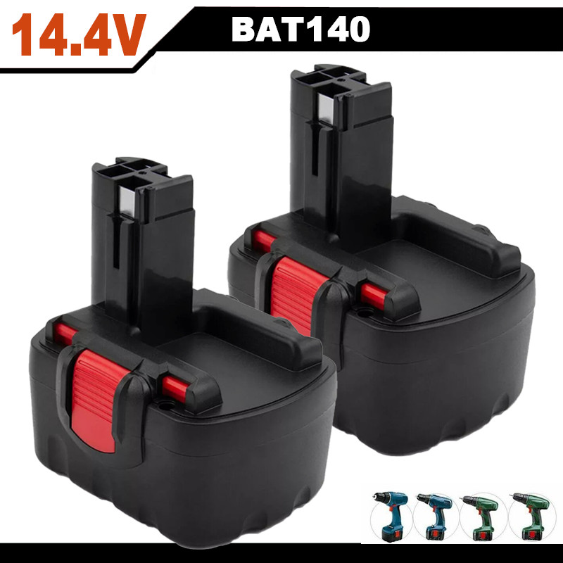 2Pack 14.4V 4.6Ah Battery For Bosch BAT038 BAT040 BAT140 BAT159 PSR1440 GDS GSR