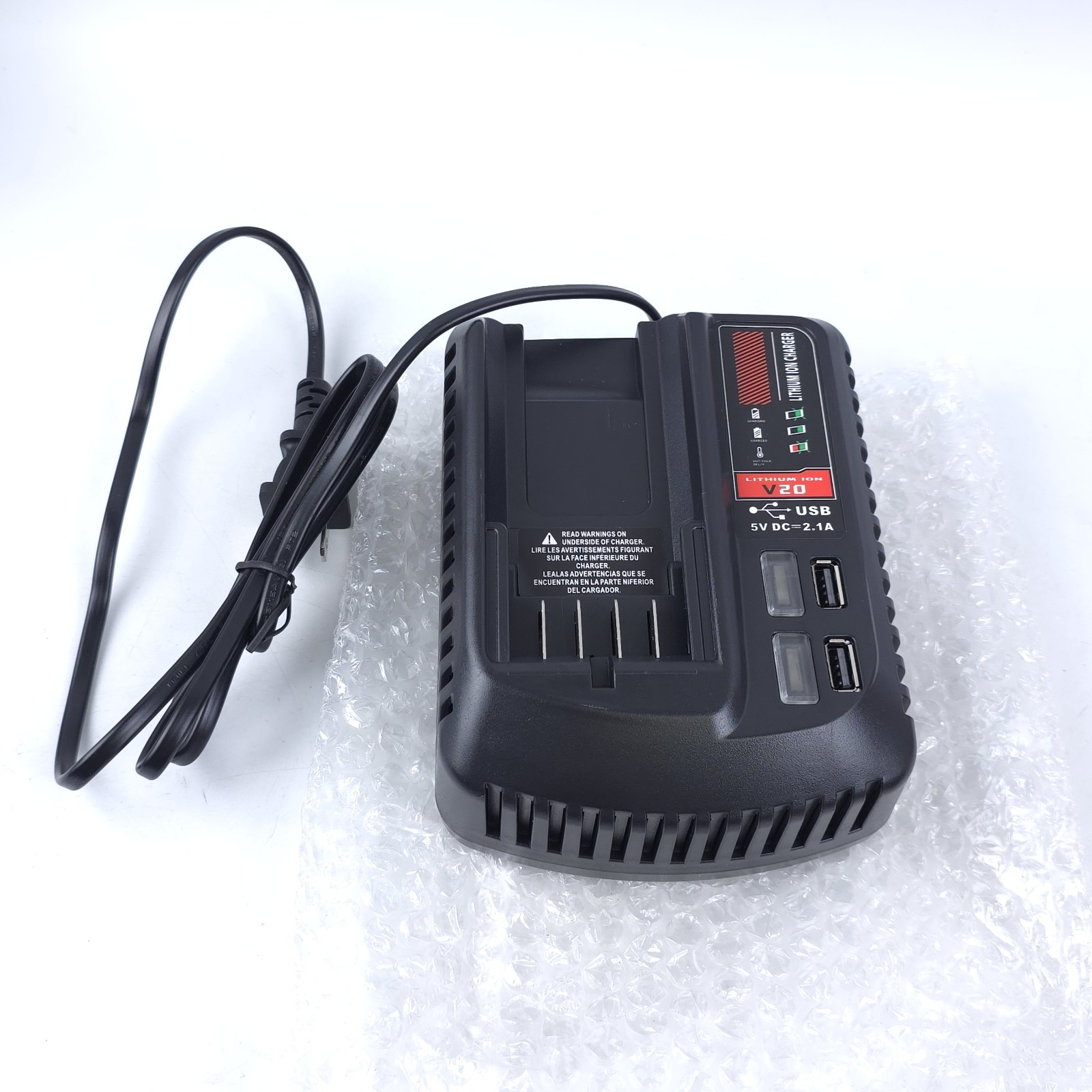 V20 20V Battery Fast Charger CMCB104 For Craftsman 20V Max Lithium ion Battery