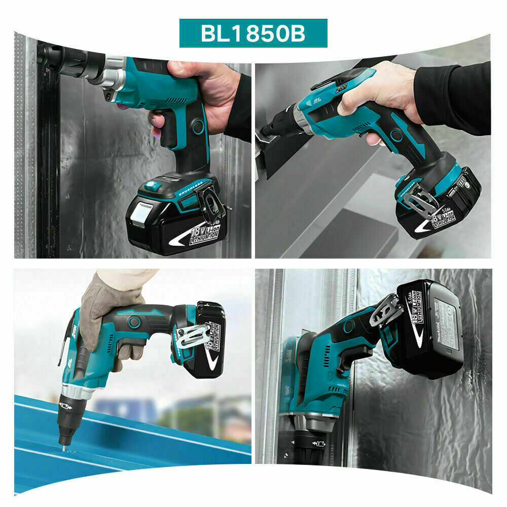 BL1850 LED LXT Battery&Double Charger For Makita 18V 5.0Ah BL1840/BL1830&DC18RC