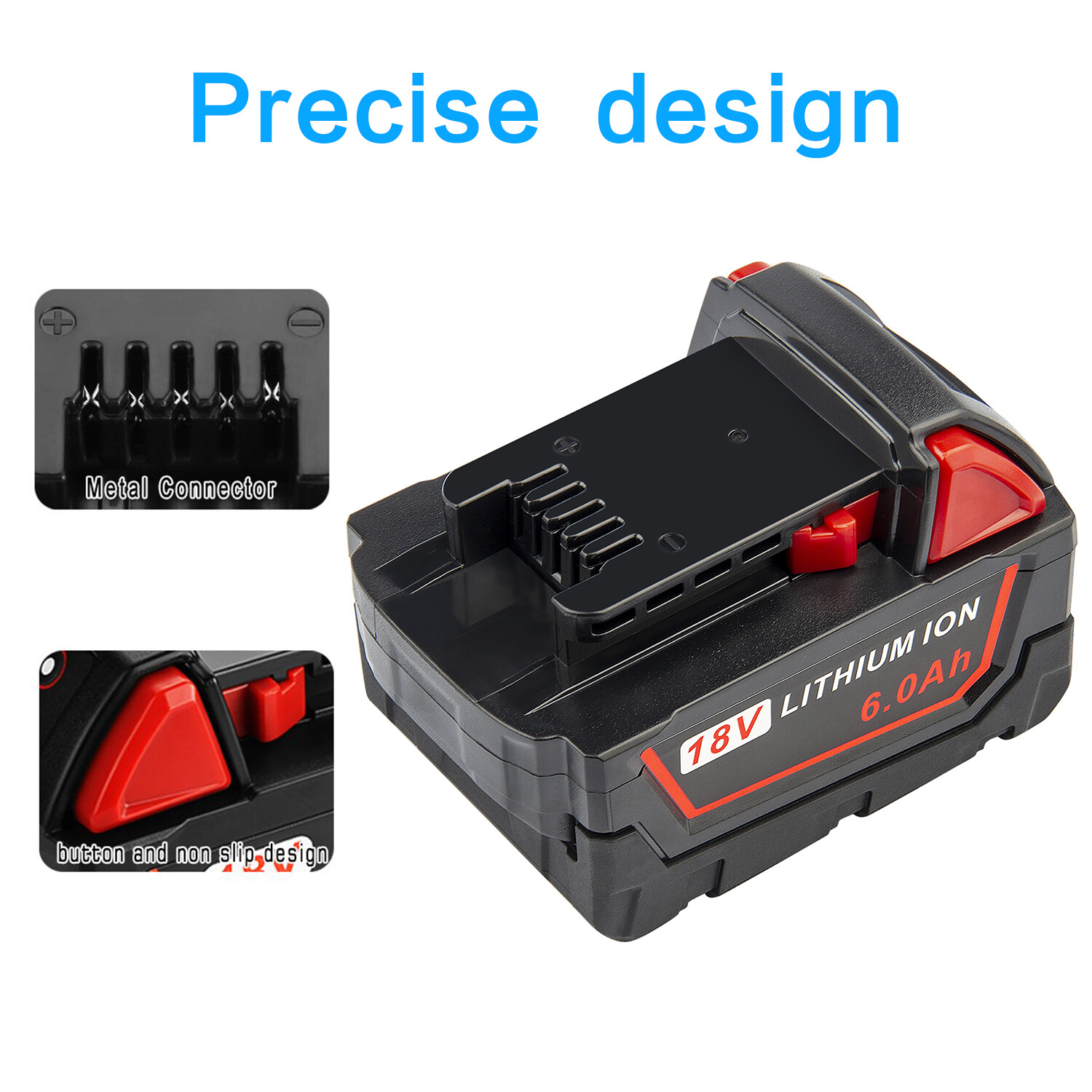 5.0Ah For Milwaukee M18 Extended Capacity Battery Lithium XC 48-11-1860 NEW
