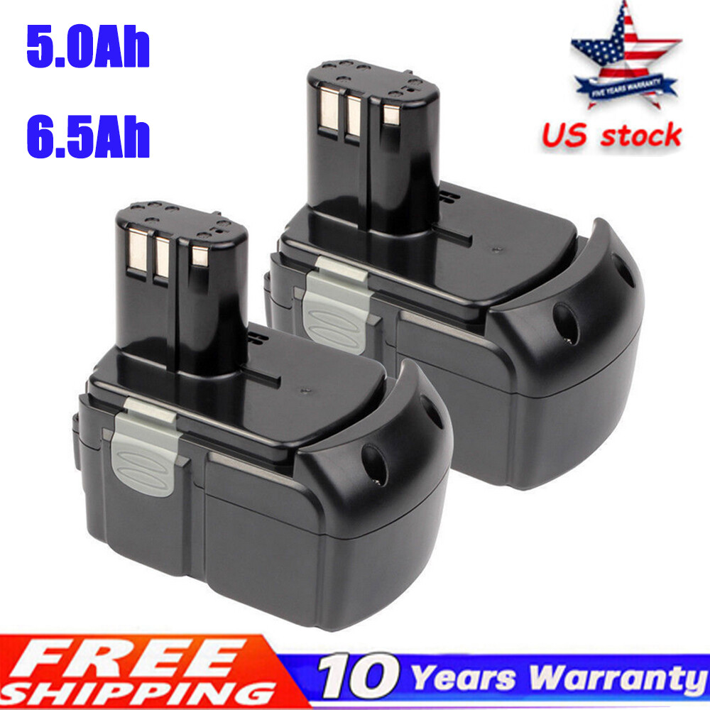 1-4X 18V For HITACHI 6.5ah/ 5.0ah Li-ion EBM1830 Battery BCL1815 BCL1830 BCL1840