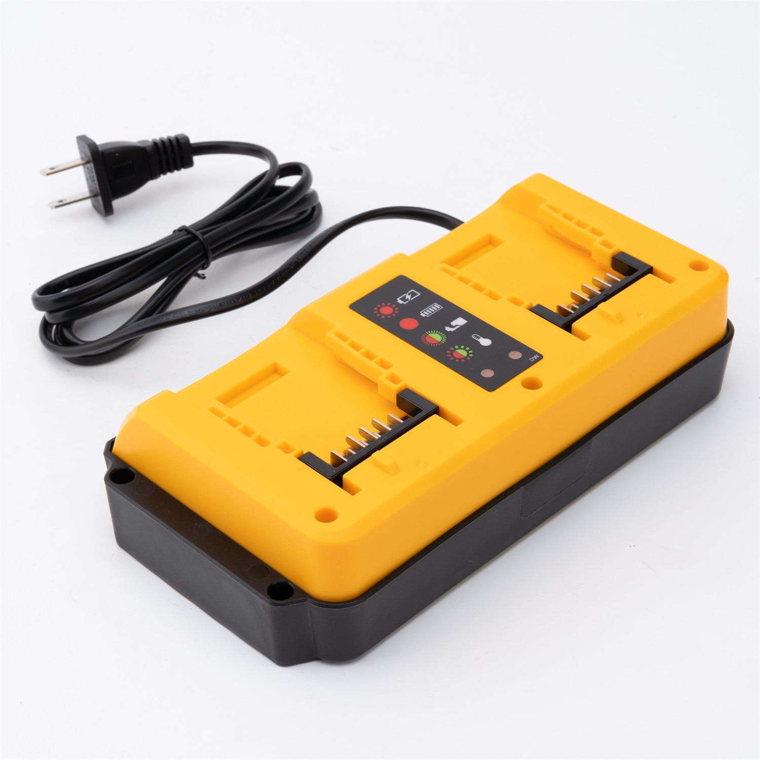 2-Port Battery Charger Replacement for Dewalt 20V Li-ion Battery Charging