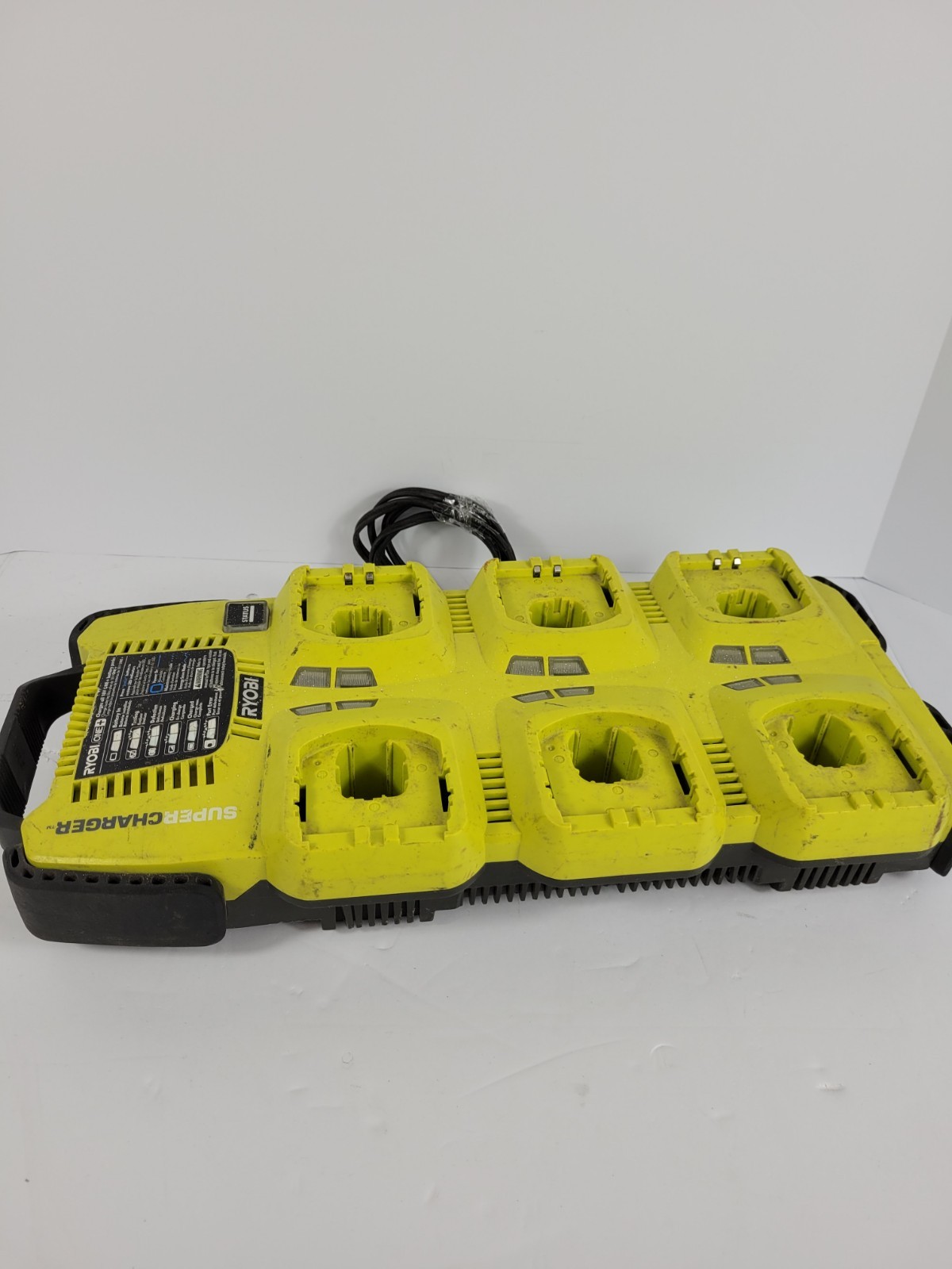 Ryobi ONE+ P125 6-Port 18V Lithium-Ion Fast Charger Supercharger Ships Free