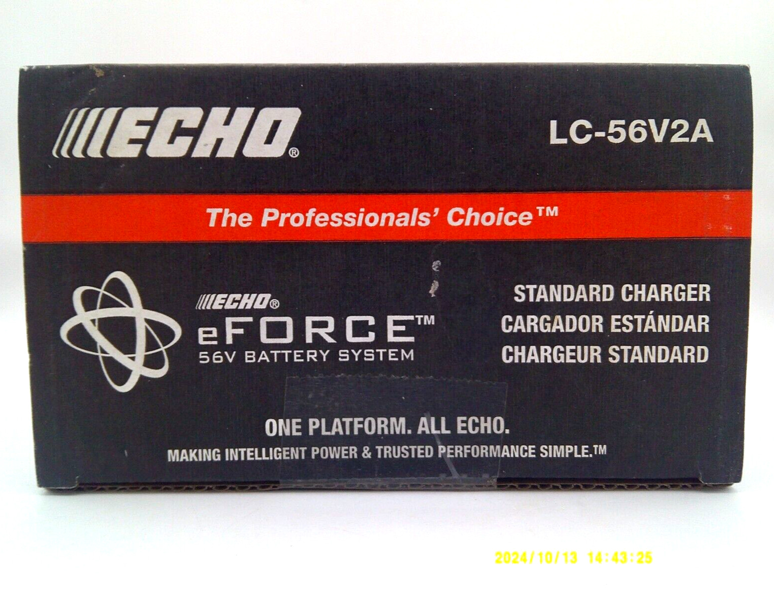 ECHO Brand eFORCE 56V Battery System Standard Charger BRAND NEW in the BOX