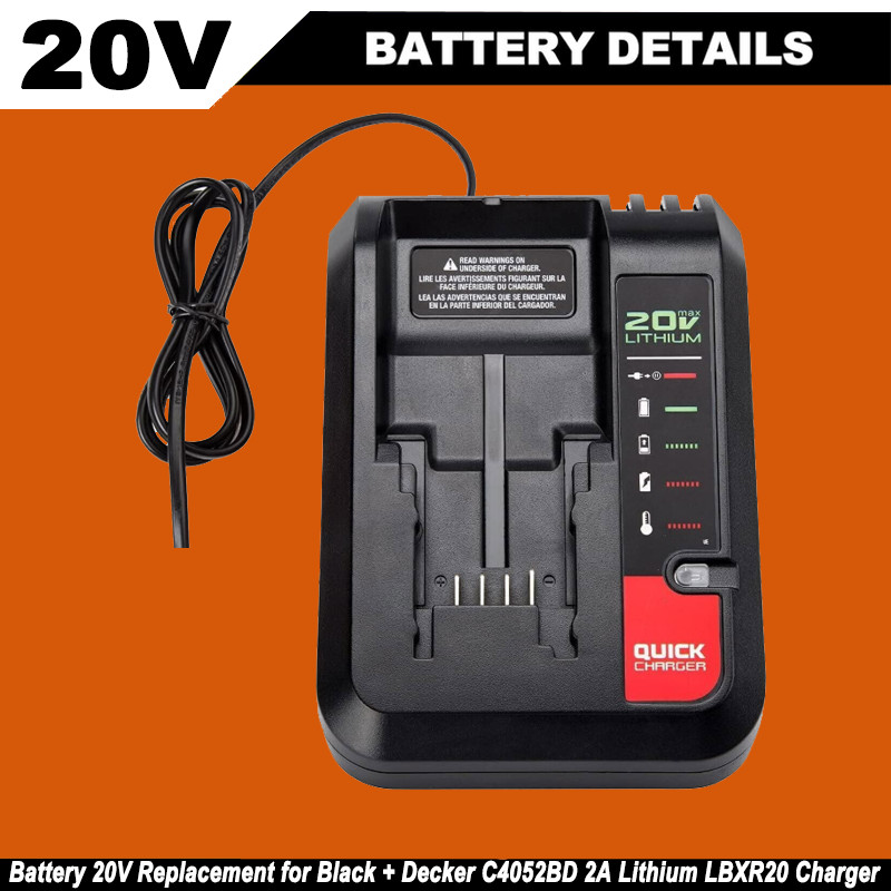 PCC692L PCC691L 20V Charger for Porter Cable 20V MAX Li-ion Battery PCC680L