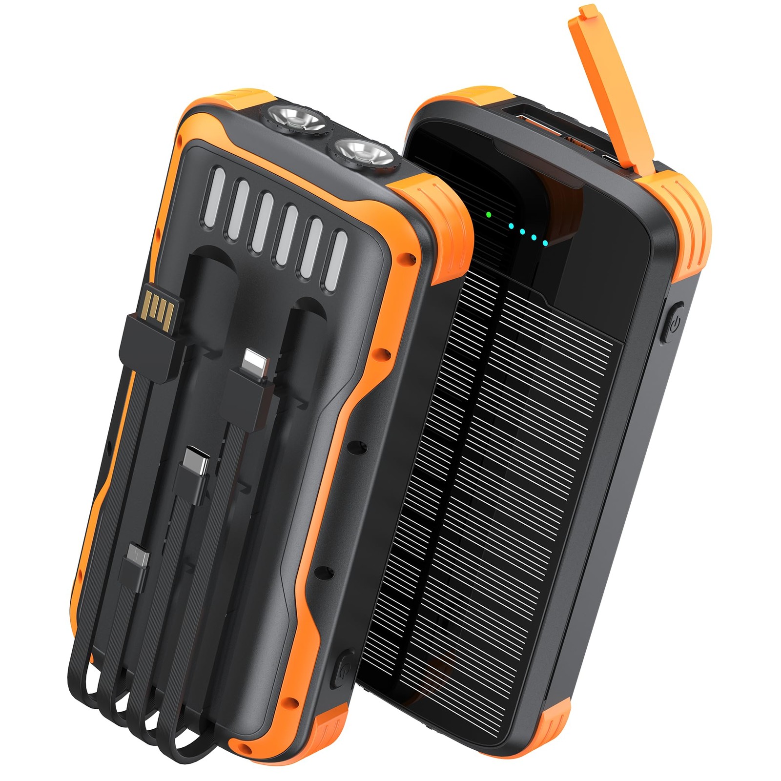 Soxono Solar Charger Power Bank Pd 20W Charging External Batter 40000Mah