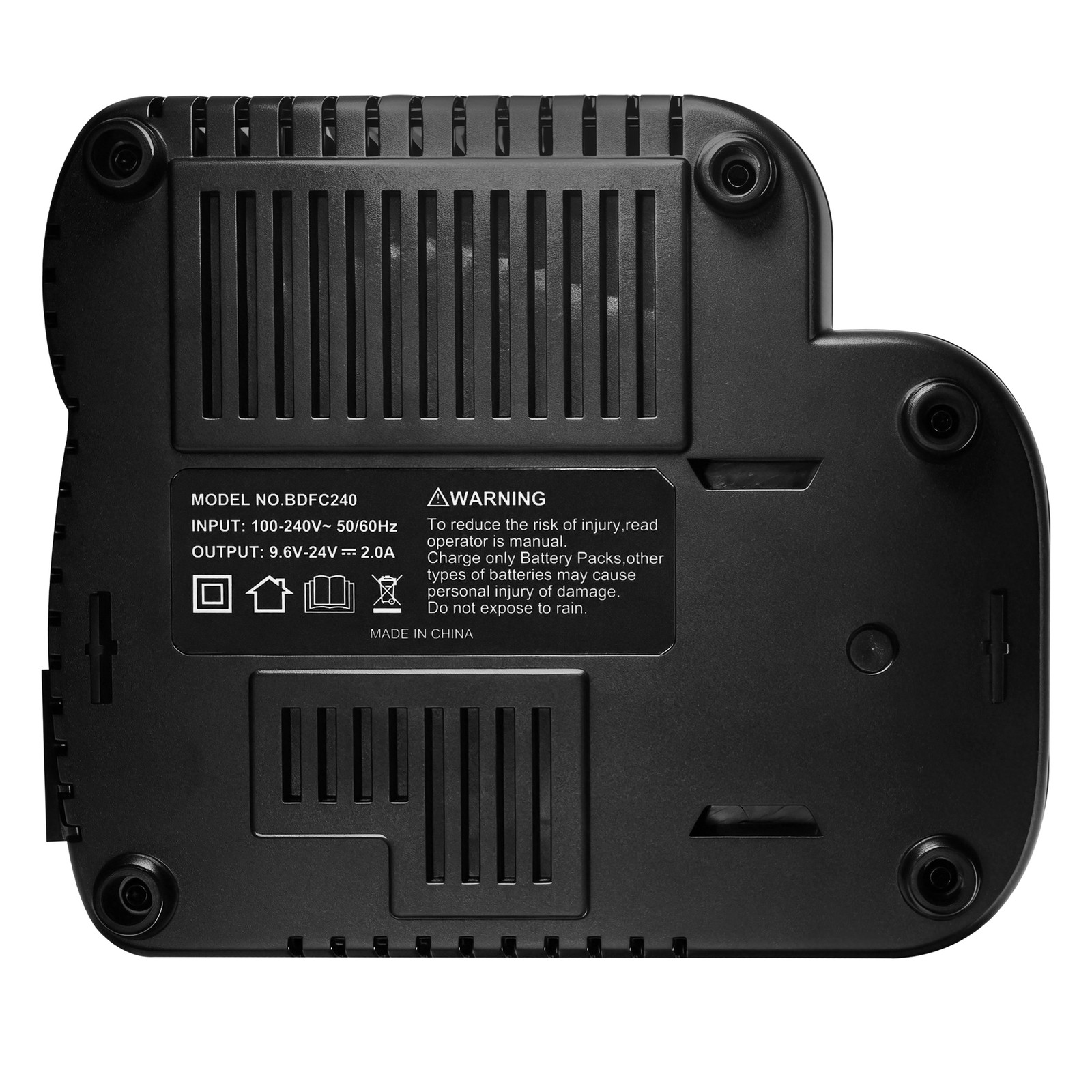 9.6V-24V Fast Battery Charger for Black Decker HPB18 HPB18-OPE NiCd NiMh Battery