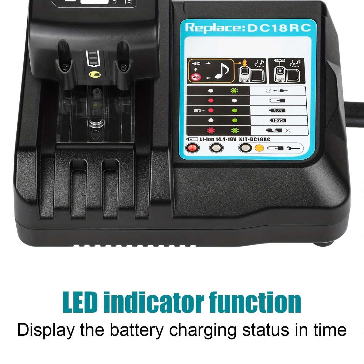 Smart Fast Charger Station with Screen Monitor For LXT Lithium Battery