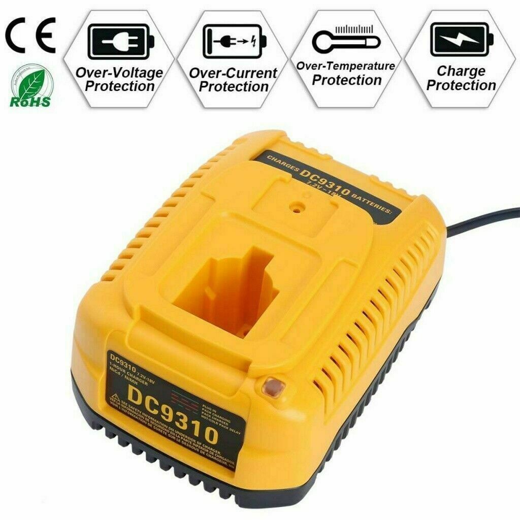Charger Newest DC9310 replacement for Dewalt 7.2V-18V Battery NiCd/NiMh DC9096