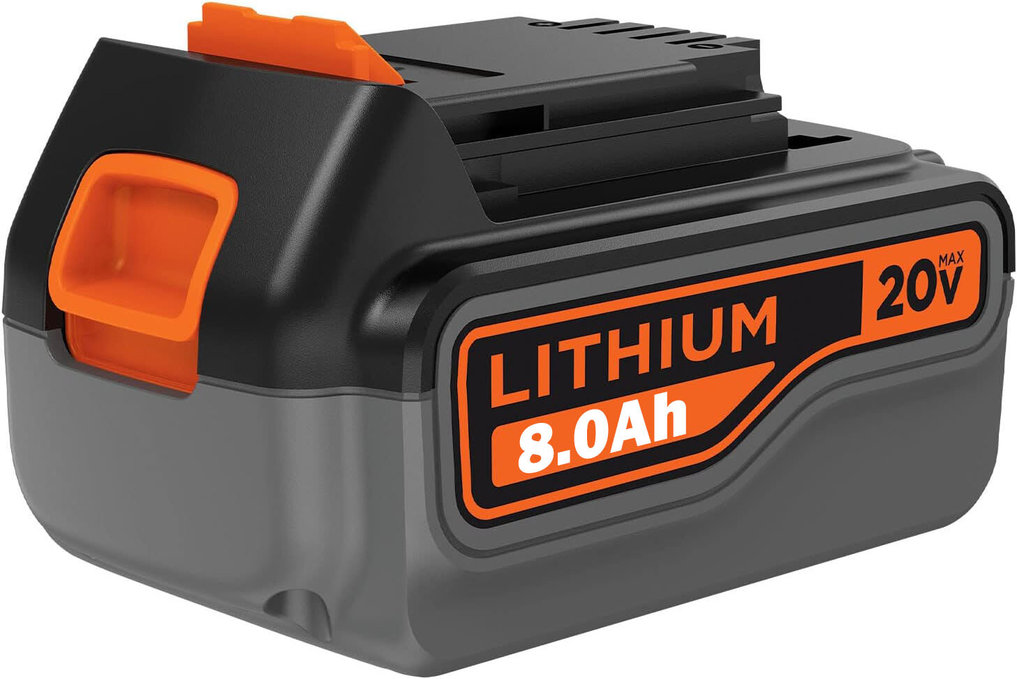 20V Max 8.0Ah Lithium Ion Battery Pack FOR BLACK + DECKER LB2X4020 LBXR20 LBX20