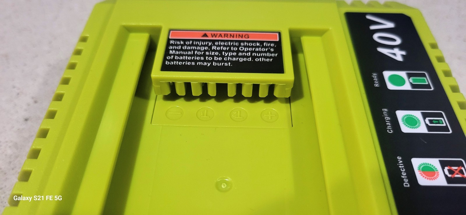 OP401 Rapid Charger for Ryobi 40V 4.0Ah OP40404 OP4040 Battery Charger 🔋 📌