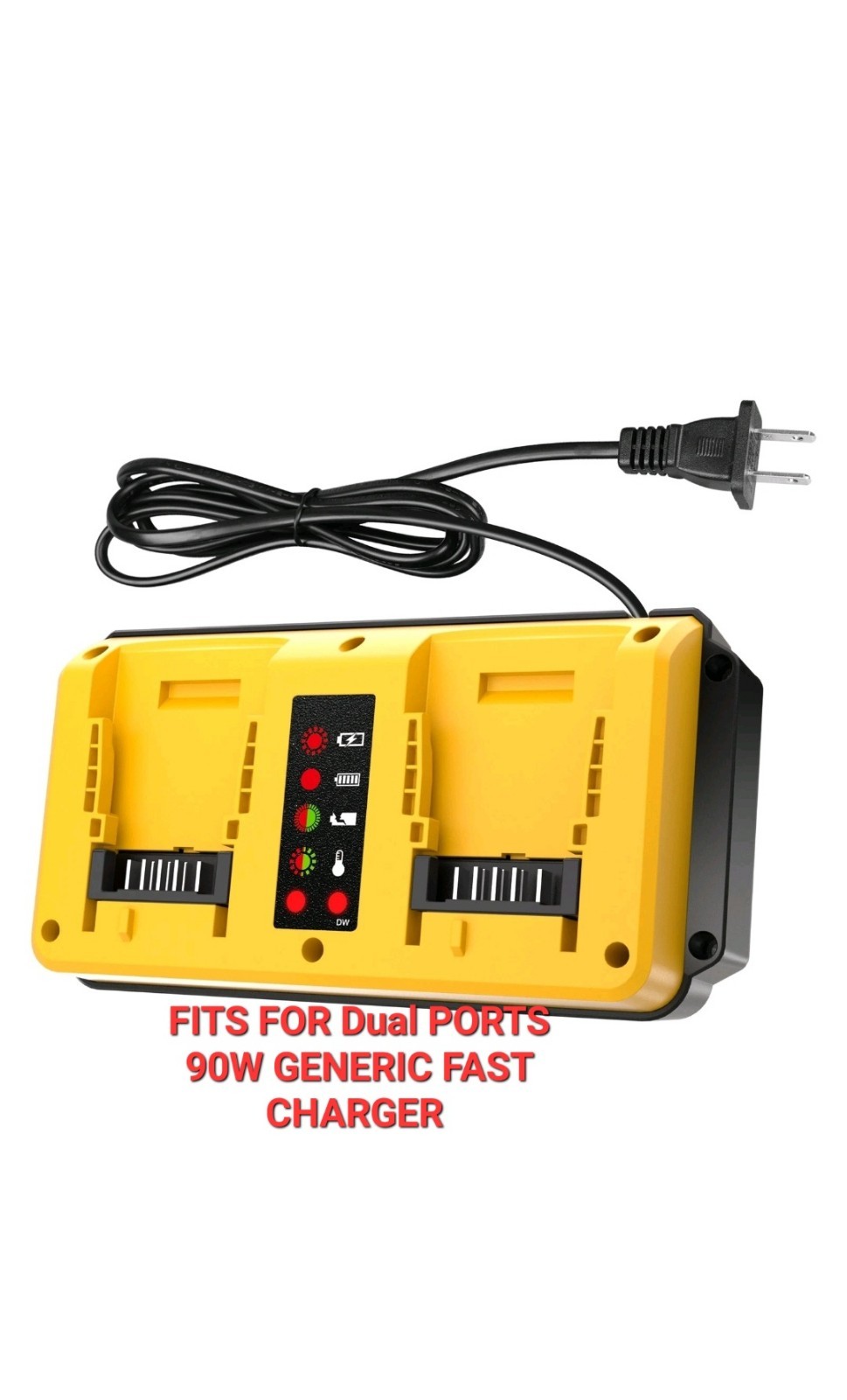 INTERNAL BORD FOR DUAL PORT 90W FAST CHARGER DEWALT 18V-20V MAX LITHIUM BATTERY