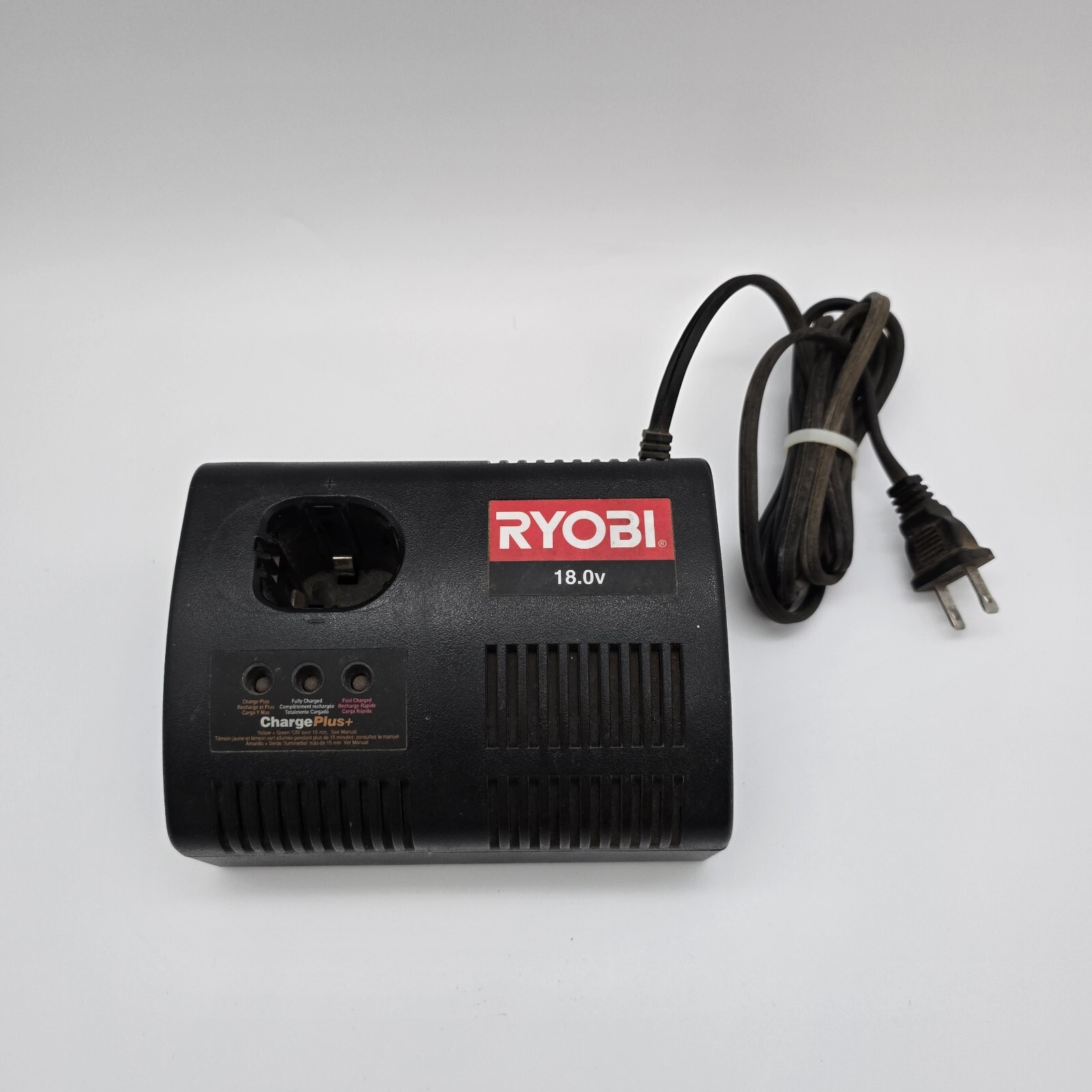 Ryobi ChargePlus+ Model P110 18V Volt Charge Plus Tool Battery Charger – Working